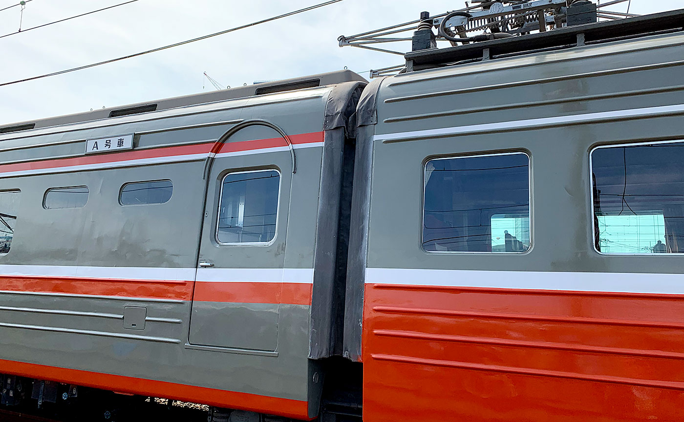 新旧のロマンスカー共演。小田急ファミリー鉄道展2019