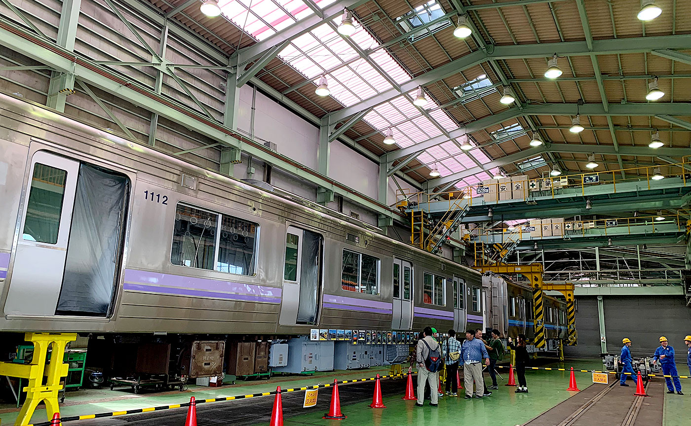 井の頭線・富士見ヶ丘車両基地見学会