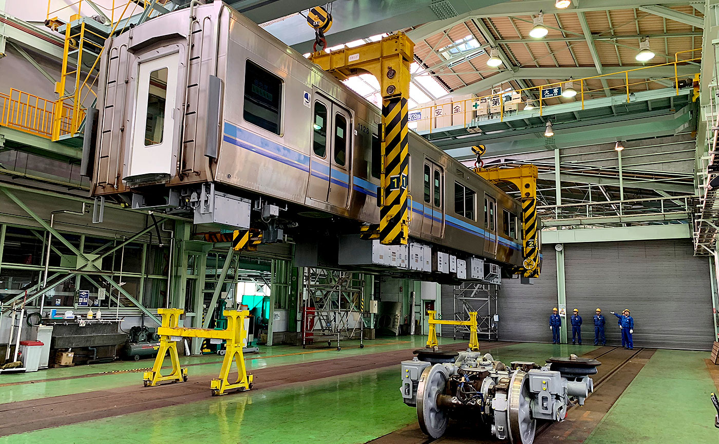 井の頭線・富士見ヶ丘車両基地見学会