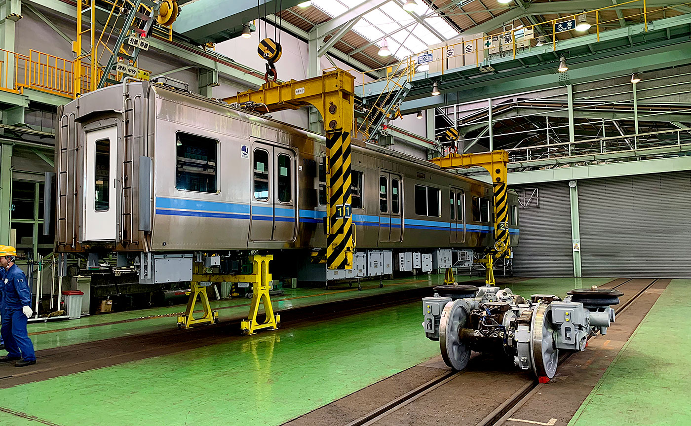 井の頭線・富士見ヶ丘車両基地見学会