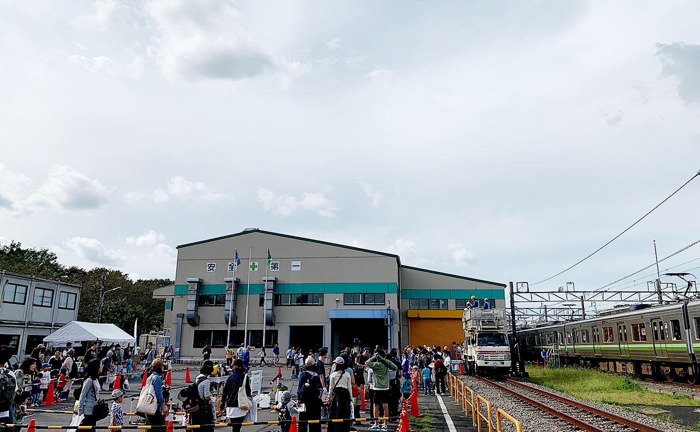 井の頭線・富士見ヶ丘車両基地見学会
