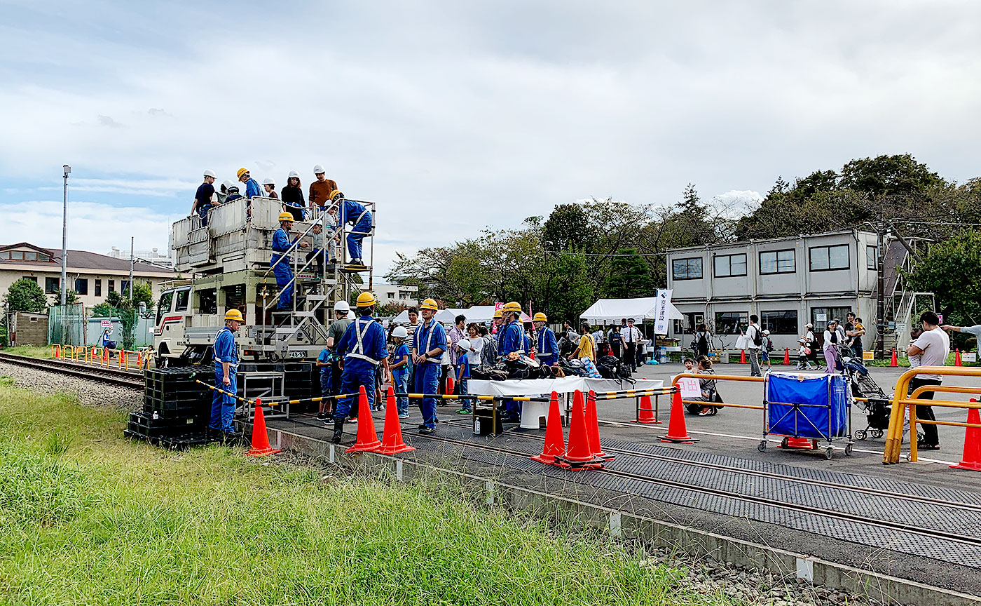 井の頭線・富士見ヶ丘車両基地見学会