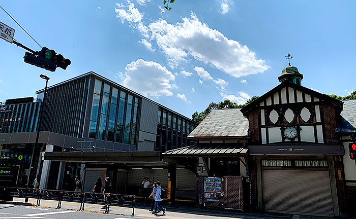 新旧・原宿駅