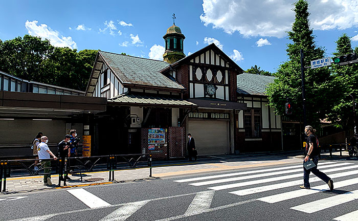 新旧・原宿駅