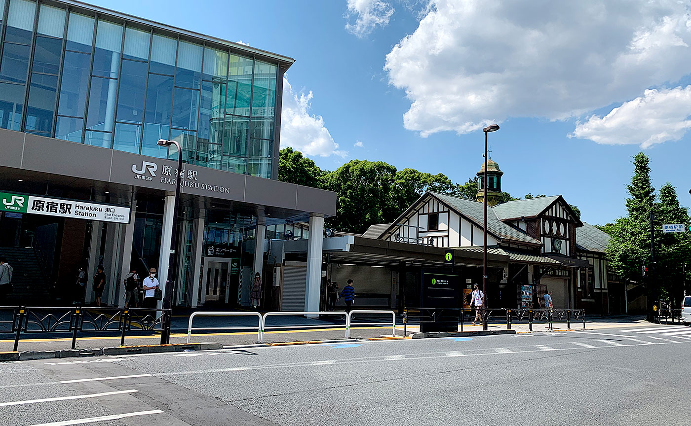 新旧・原宿駅